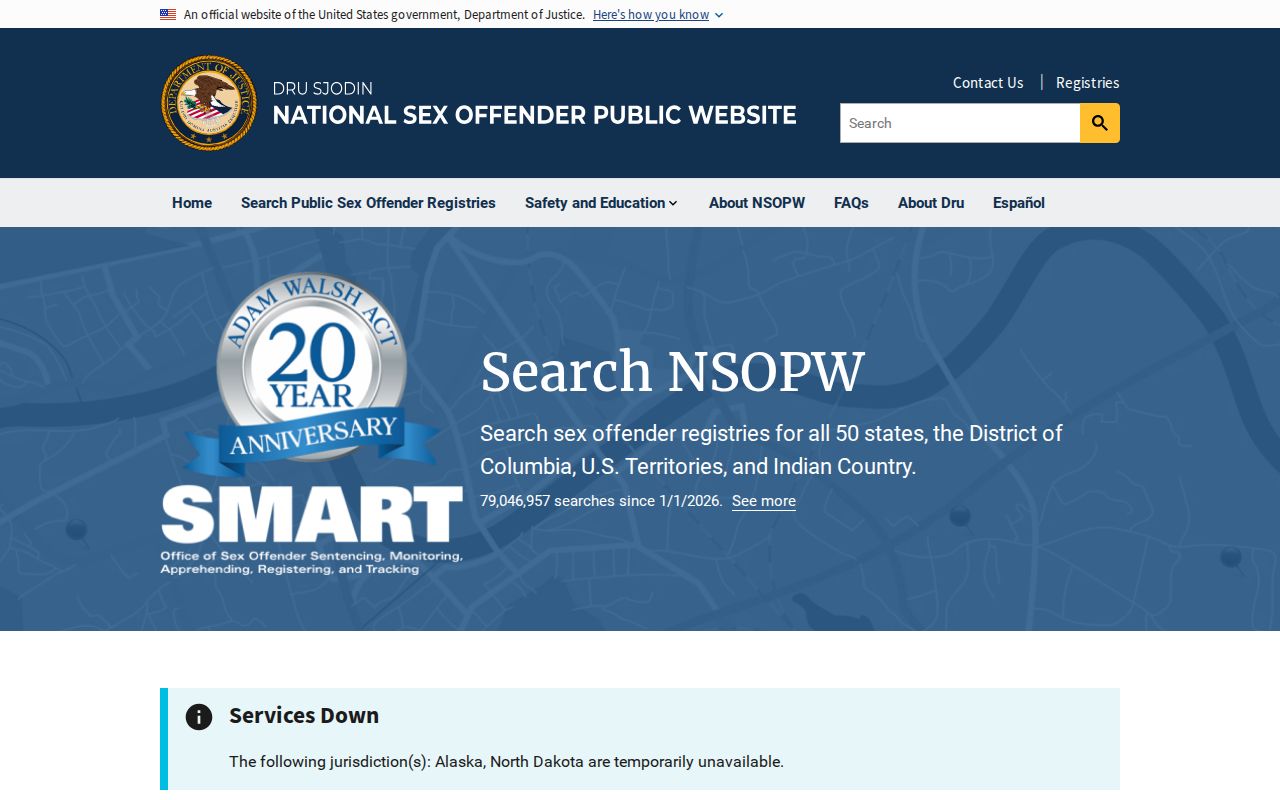 Greene County sex offender check National Sex Offender Public Website
